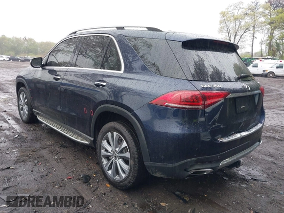 2020 Mercedes-Benz GLE 350 with VIN 4JGFB4KB1LA033657, listed as a IAAI auction lot 42162354 with 89,892 mi miles and . Bid and sale history available at DreamBid. Image 3.