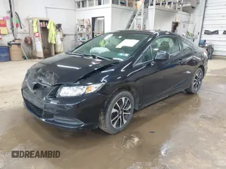 2013 Honda Civic Cpe EX with VIN 2HGFG3B82DH525350, listed as a IAAI auction lot 42129940 with 217,611 mi miles. Bid and sale history available at carsss.com. Image 2.