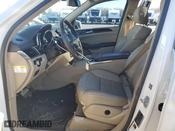 2014 Mercedes-Benz M 350 with VIN 4JGDA2EB1EA323572, listed as a Copart auction lot 45164015 with 141,111 mi miles and Salvage Title. Bid and sale history available at DreamBid. Image 7.