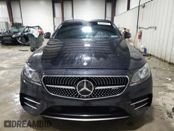 2017 Mercedes-Benz E-Class AMG E 43 with VIN WDDZF6EBXHA203685, listed as a Copart auction lot 85299274 with 135,518 mi miles and Salvage Title. Bid and sale history available at carsss.com. Image 5.