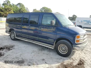 2001 Chevrolet Express with VIN 1GAHG39R511239436, listed as a Copart auction lot 43115255 with 91,398 mi miles and Clean Title. Bid and sale history available at carsss.com. Image 4.
