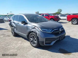 2022 Honda CR-V Hybrid EX-L with VIN 5J6RT6H8XNL036659, listed as a IAAI auction lot 40644533 with 60,407 mi miles. Bid and sale history available at carsss.com. Image 1.