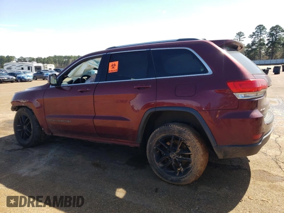 2017 Jeep Grand Cherokee Laredo with VIN 1C4RJFAG2HC784131, listed as a Copart auction lot 47881145 with 116,301 mi miles and Salvage Title. Bid and sale history available at carsss.com. Image 2.