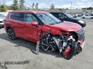 2024 Mitsubishi Outlander SEL z VIN JA4J4WA8XRZ024731, wystawiony jako Copart lot #50208525 z przebiegiem 11 843 mil mil oraz Szkoda całkowita • Salvage title. Historia ofert i sprzedaży dostępna na DreamBid. Obrazek 4.