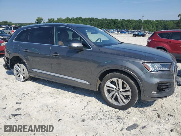 2023 Audi Q7 Premium z VIN WA1AXBF72PD021414, wystawiony jako Copart lot #60467114 z przebiegiem 36 872 mil mil oraz Szkoda całkowita • Salvage title. Historia ofert i sprzedaży dostępna na DreamBid. Obrazek 4.