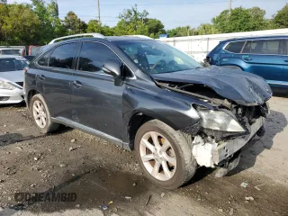 2011 Lexus RX 350 with VIN 2T2ZK1BA8BC064725, listed as a Copart auction lot 58763565 with Not provided miles and Salvage title. Bid and sale history available at DreamBid. Image 4.