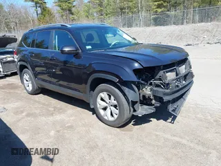 2018 Volkswagen Atlas S z VIN 1V2GR2CA2JC555406, wystawiony jako IAAI lot #42017719 z przebiegiem 129 157 mil mil oraz . Historia ofert i sprzedaży dostępna na DreamBid. Obrazek 1.