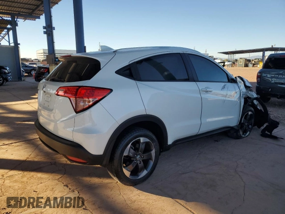 2018 Honda HR-V EX-L with VIN 3CZRU5H75JM705282, listed as a Copart auction lot 84120824 with 111,628 mi miles and Salvage Title. Bid and sale history available at carsss.com. Image 3.