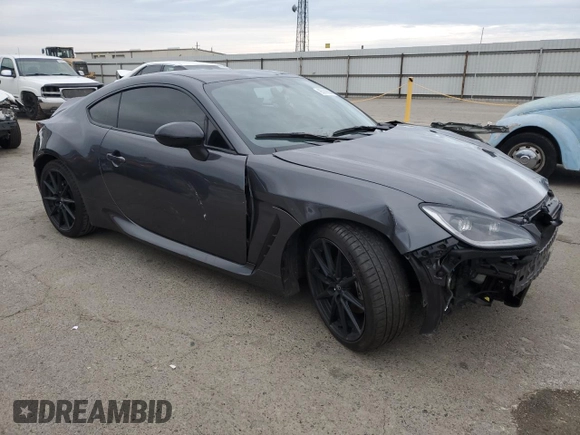 2023 Toyota GR86 Premium with VIN JF1ZNBE11P9758074, listed as a Copart auction lot 85099094 with 9,336 mi miles and Salvage Title. Bid and sale history available at carsss.com. Image 4.