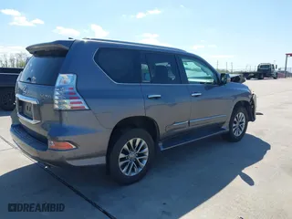 2017 Lexus GX with VIN JTJJM7FX2H5161029, listed as a IAAI auction lot 41864434 with 145,562 mi miles. Bid and sale history available at carsss.com. Image 4.
