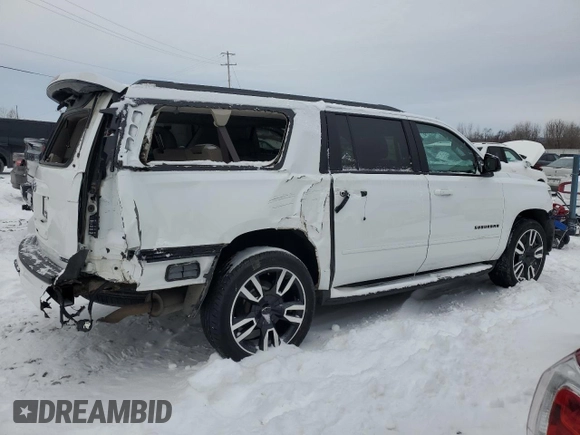 2018 Chevrolet Suburban Premier z VIN 1GNSKJKC0JR166765, wystawiony jako Copart lot #43997605 z przebiegiem 112 786 mil mil oraz Czysty tytuł • Clean title. Historia ofert i sprzedaży dostępna na DreamBid. Obrazek 3.