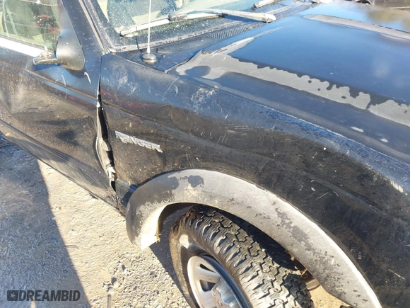 2003 Ford Ranger XL with VIN 1FTYR10U93PB66983, listed as a IAAI auction lot 41685232 with 130,485 mi miles. Bid and sale history available at carsss.com. Image 12.