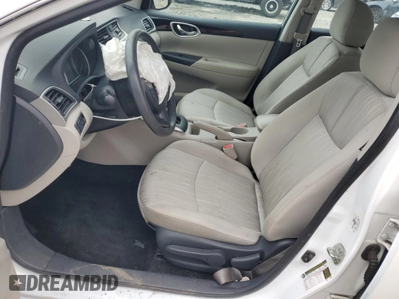 2017 Nissan Sentra SV with VIN 3N1AB7AP4HY314239, listed as a Copart auction lot 59296545 with 84,171 mi miles and Salvage title. Bid and sale history available at DreamBid. Image 7.