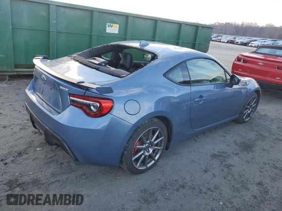 2018 Subaru BRZ Limited with VIN JF1ZCAC16J9601327, listed as a Copart auction lot 81229214 with 36,674 mi miles and Salvage title. Bid and sale history available at DreamBid. Image 3.