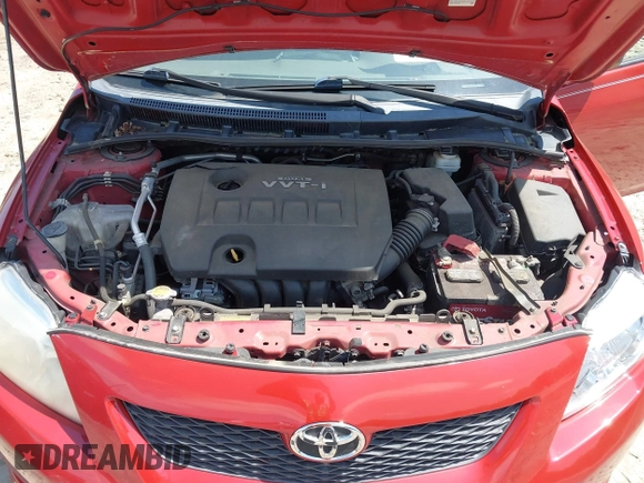 2010 Toyota Corolla with VIN 1NXBU4EE9AZ273551, listed as a IAAI auction lot 42014451 with 103,076 mi miles. Bid and sale history available at carsss.com. Image 10.