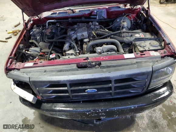 1993 Ford Pickup with VIN 1FTEF14Y8PNA72930, listed as a Copart auction lot 83403404 with 185,178 mi miles and Salvage Title. Bid and sale history available at carsss.com. Image 12.