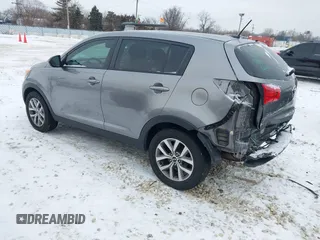 2016 Kia Sportage LX with VIN KNDPB3AC2G7847526, listed as a IAAI auction lot 41326209 with 202,657 mi miles. Bid and sale history available at carsss.com. Image 3.