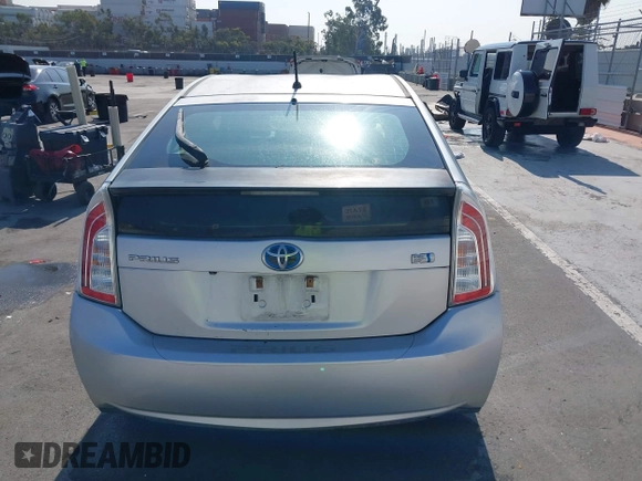2015 Toyota Prius Four with VIN JTDKN3DU9F2001704, listed as a IAAI auction lot 42748429 with 193,725 mi miles and . Bid and sale history available at DreamBid. Image 16.