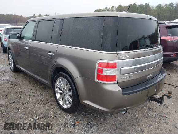 2014 Ford Flex Limited with VIN 2FMGK5D89EBD17931, listed as a IAAI auction lot 41852159 with 105,522 mi miles. Bid and sale history available at carsss.com. Image 3.