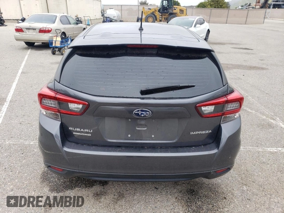 2021 Subaru Impreza with VIN 4S3GTAB64M3703750, listed as a Copart auction lot 55488495 with 48,039 mi miles and Salvage title. Bid and sale history available at DreamBid. Image 6.