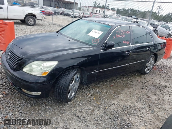 2004 Lexus LS 430 with VIN JTHBN36F840146688, listed as a IAAI auction lot 41960733 with Not Provided miles and . Bid and sale history available at DreamBid. Image 2.