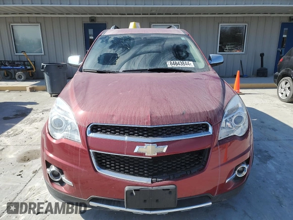 2015 Chevrolet Equinox LTZ with VIN 2GNFLDE35F6376485, listed as a Copart auction lot 84843844 with 80,530 mi miles and Salvage Title. Bid and sale history available at carsss.com. Image 5.