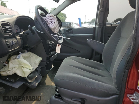 2007 Dodge Grand Caravan SE with VIN 1D4GP24RX7B227907, listed as a Copart auction lot 59116895 with Not provided miles and Salvage title. Bid and sale history available at DreamBid. Image 7.