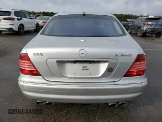 2006 Mercedes-Benz S 55 AMG with VIN WDBNG74J46A467680, listed as a Copart auction lot 79600314 with 155,019 mi miles and Clean Title. Bid and sale history available at DreamBid. Image 6.