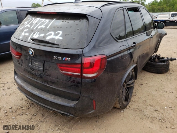 2017 BMW X5 M with VIN 5YMKT6C32H0U39129, listed as a Copart auction lot 46292492 with 0 mi miles. Bid and sale history available at carsss.com. Image 4.