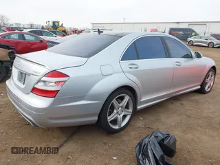 2007 Mercedes-Benz S 550 with VIN WDDNG86X87A130574, listed as a IAAI auction lot 41446793 with 130,606 mi miles and . Bid and sale history available at DreamBid. Image 4.