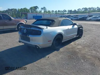2014 Ford Mustang V6 with VIN 1ZVBP8EM7E5205630, listed as a IAAI auction lot 42269714 with 127,130 mi miles and . Bid and sale history available at DreamBid. Image 4.