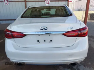 2019 Infiniti Q50 3.0t LUXE with VIN JN1EV7AP4KM513651, listed as a IAAI auction lot 41357173 with 77,485 mi miles. Bid and sale history available at carsss.com. Image 16.