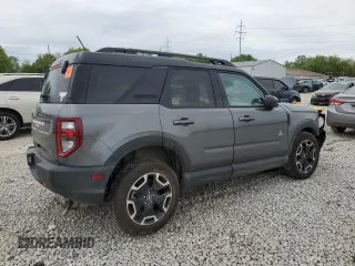 2024 Ford Bronco Sport Outer Banks with VIN 3FMCR9C68RRF08281, listed as a Copart auction lot 56272655 with Not provided miles and Salvage title. Bid and sale history available at DreamBid. Image 3.