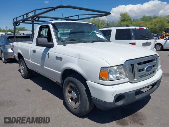 2010 Ford Ranger XL with VIN 1FTKR1AD1APA38223, listed as a IAAI auction lot 42079450 with 144,011 mi miles. Bid and sale history available at carsss.com. Image 1.