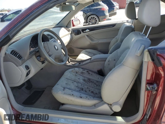 1999 Mercedes-Benz CLK 320/430 z VIN WDBLK65G6XT026223, wystawiony jako Copart lot #75452344 z przebiegiem Nie podano mil oraz Szkoda całkowita • Salvage title. Historia ofert i sprzedaży dostępna na DreamBid. Obrazek 7.
