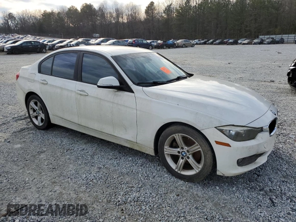2015 BMW 3 Series 320i with VIN WBA3B1C54FK137747, listed as a Copart auction lot 42174305 with 0 mi miles and Salvage Title. Bid and sale history available at carsss.com. Image 4.