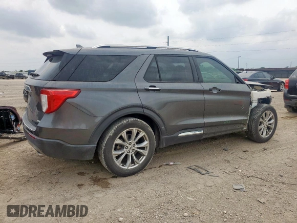 2020 Ford Explorer Limited z VIN 1FMSK7FH7LGB52079, wystawiony jako Copart lot #57171055 z przebiegiem 45 015 mil mil oraz Szkoda całkowita • Salvage title. Historia ofert i sprzedaży dostępna na DreamBid. Obrazek 3.