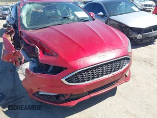 2017 Ford Fusion Titanium with VIN 3FA6P0K90HR184777, listed as a IAAI auction lot 41722188 with 116,654 mi miles. Bid and sale history available at carsss.com. Image 6.