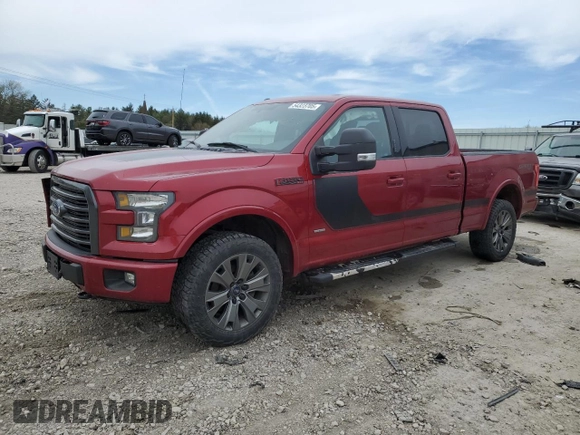2016 Ford F-150 XLT with VIN 1FTFW1EG7GFD36210, listed as a Copart auction lot 54323705 with 154,029 mi miles and Clean title. Bid and sale history available at DreamBid. Image 1.