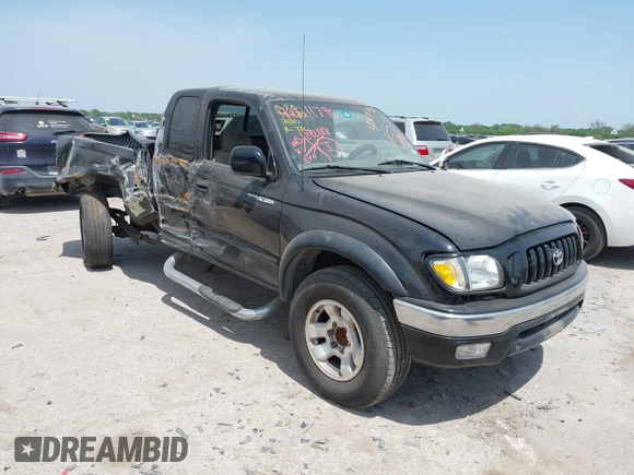 2002 Toyota Tacoma PreRunner with VIN 5TESN92N82Z124849, listed as a IAAI auction lot 42011790 with 242,188 mi miles and . Bid and sale history available at DreamBid. Image 1.