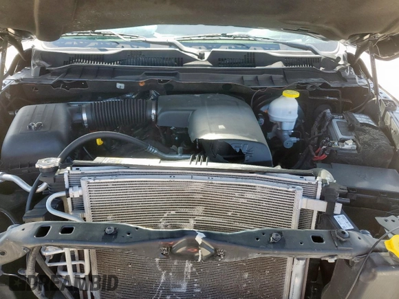 2022 Ram 1500 Tradesman with VIN 1C6RR6FG1NS154952, listed as a Copart auction lot 57466665 with 44,284 mi miles and Salvage title. Bid and sale history available at DreamBid. Image 11.