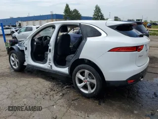 2019 Jaguar F-Pace 25t with VIN SADCS2FX2KA606070, listed as a Copart auction lot 54978434 with 104,200 mi miles and Salvage title. Bid and sale history available at DreamBid. Image 2.