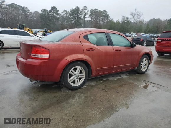 2008 Dodge Avenger SXT with VIN 1B3LC56K28N160830, listed as a Copart auction lot 43906045 with 278,700 mi miles and Salvage Title. Bid and sale history available at carsss.com. Image 3.