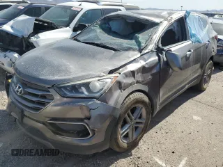 2017 Hyundai Santa Fe 2.4L z VIN 5NMZTDLB6HH029033, wystawiony jako Copart lot #53761055 z przebiegiem Nie podano mil oraz Nie do naprawy • Non repairable. Historia ofert i sprzedaży dostępna na DreamBid. Obrazek 1.