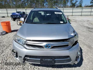 2013 Toyota Highlander Hybrid Limited with VIN JTEDC3EH4D2018824, listed as a Copart auction lot 49459795 with 0 mi miles and Salvage Title. Bid and sale history available at carsss.com. Image 5.