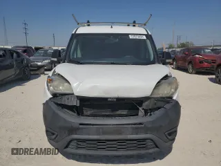 2017 Ram ProMaster City Cargo Van Tradesman with VIN ZFBERFAB3H6E11566, listed as a Copart auction lot 72975894 with 124,673 mi miles and Salvage Title. Bid and sale history available at carsss.com. Image 5.