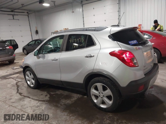 2016 Buick Encore with VIN KL4CJASB2GB753472, listed as a IAAI auction lot 41191513 with 71,420 mi miles and . Bid and sale history available at DreamBid. Image 14.