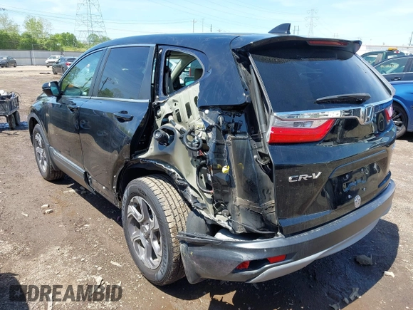 2018 Honda CR-V EX-L with VIN 7FARW2H89JE087996, listed as a IAAI auction lot 42132483 with 20,163 mi miles. Bid and sale history available at carsss.com. Image 3.