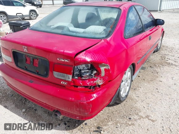 1999 Honda Civic DX with VIN 1HGEJ6129XL091348, listed as a IAAI auction lot 41817088 with 179,246 mi miles. Bid and sale history available at carsss.com. Image 6.