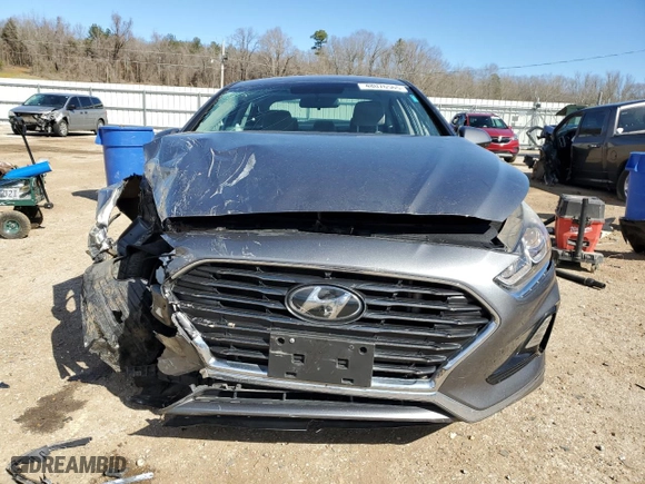 2019 Hyundai Sonata SE with VIN 5NPE24AF7KH813075, listed as a Copart auction lot 48076565 with 73,384 mi miles and Salvage Title. Bid and sale history available at carsss.com. Image 5.